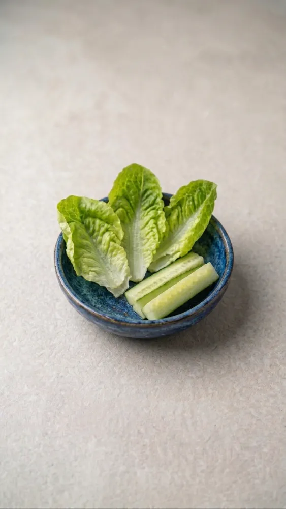 ULAM TIMUN DAN SALAD SAHAJA